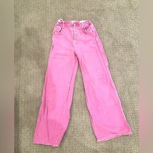 Pink Zara Jeans